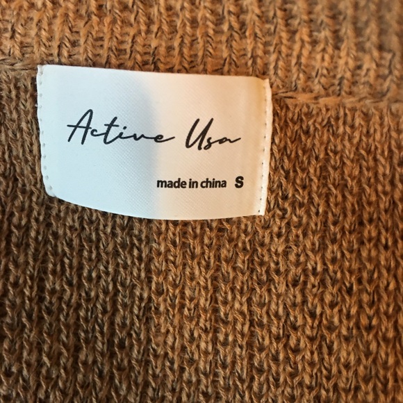 💥LAST ONE💥Mustard Sweater Cardigan Vest - Picture 5 of 6